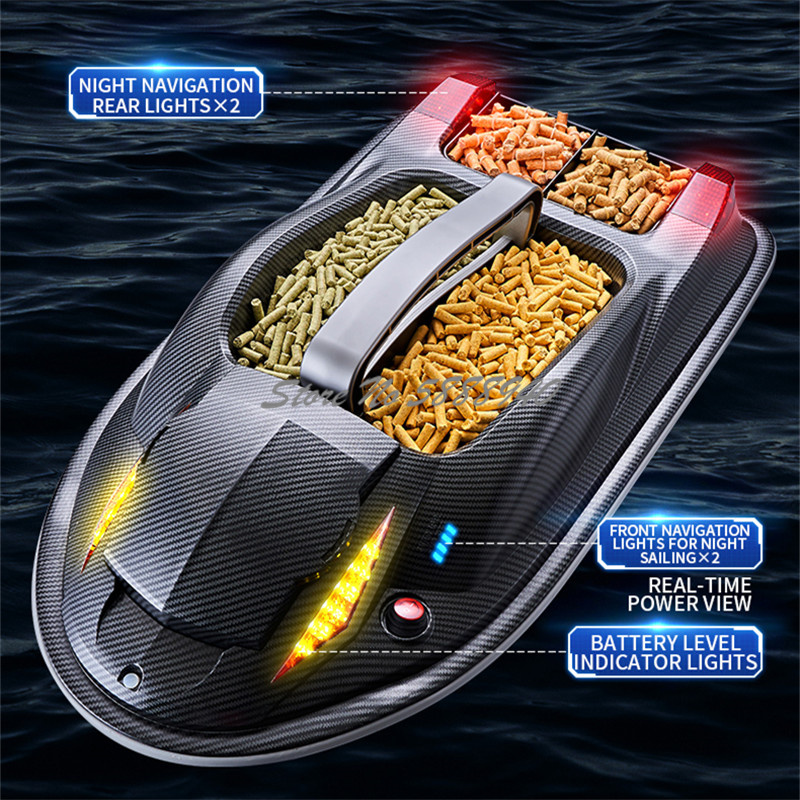 Smart Voice Broadcast RC Bait  - огляд і ціна Fishing Boat Navigation Light